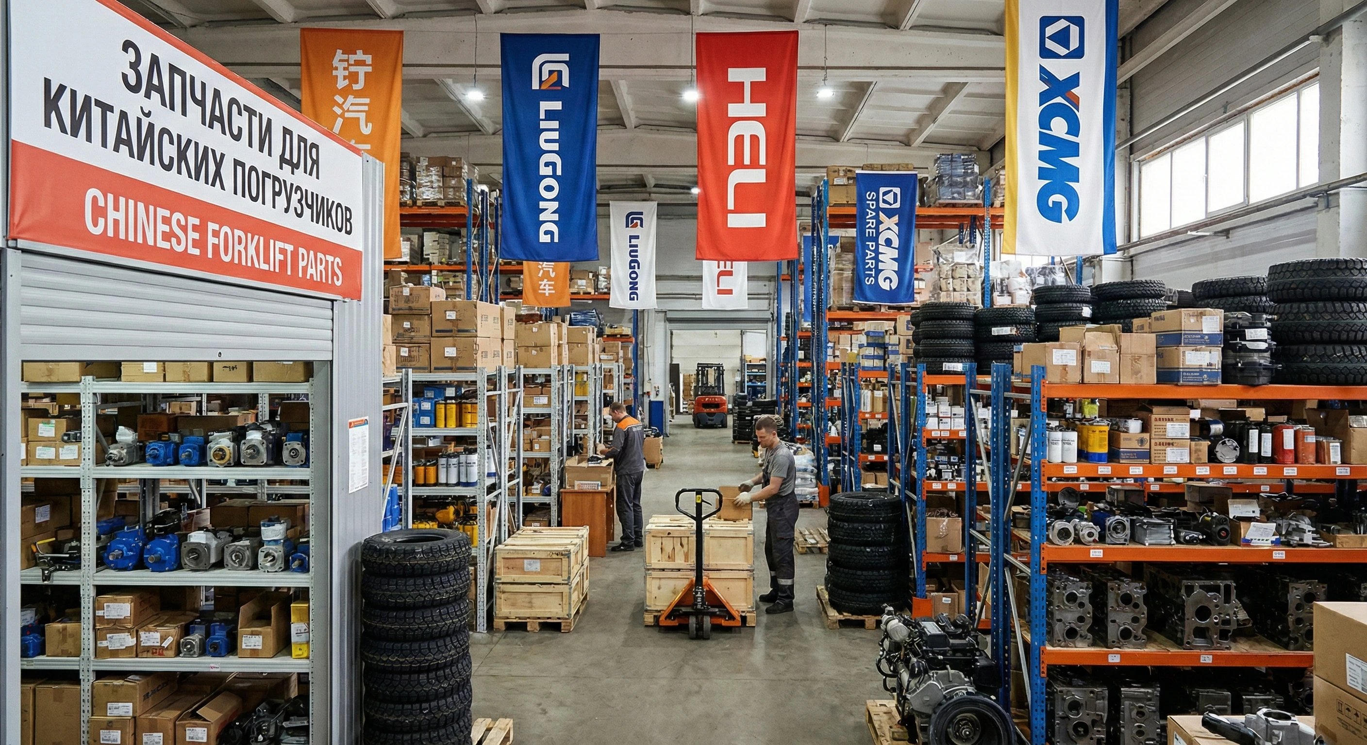 Запчасти для китайских погрузчиков