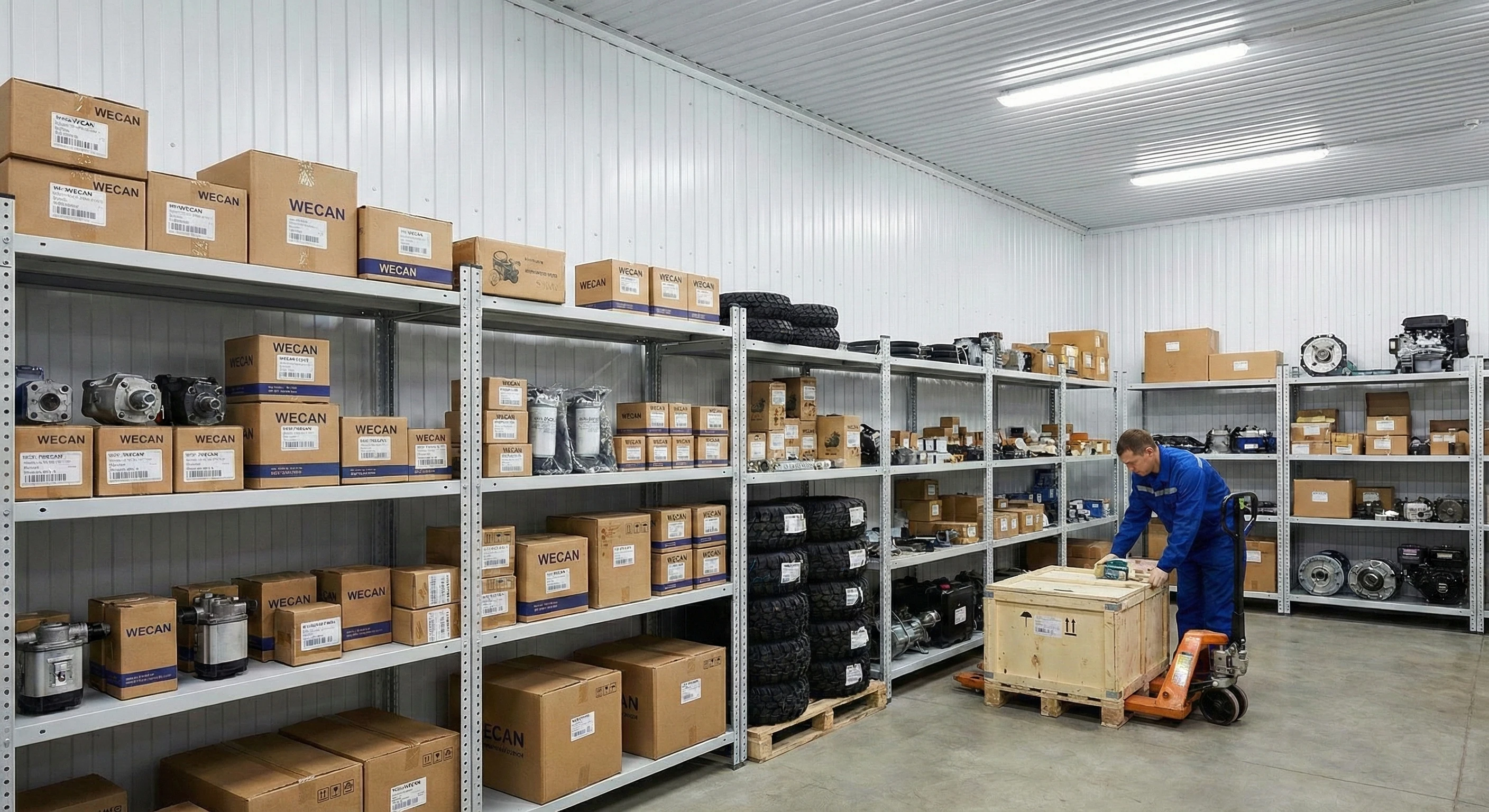 Запчасти для мини-погрузчика WECAN