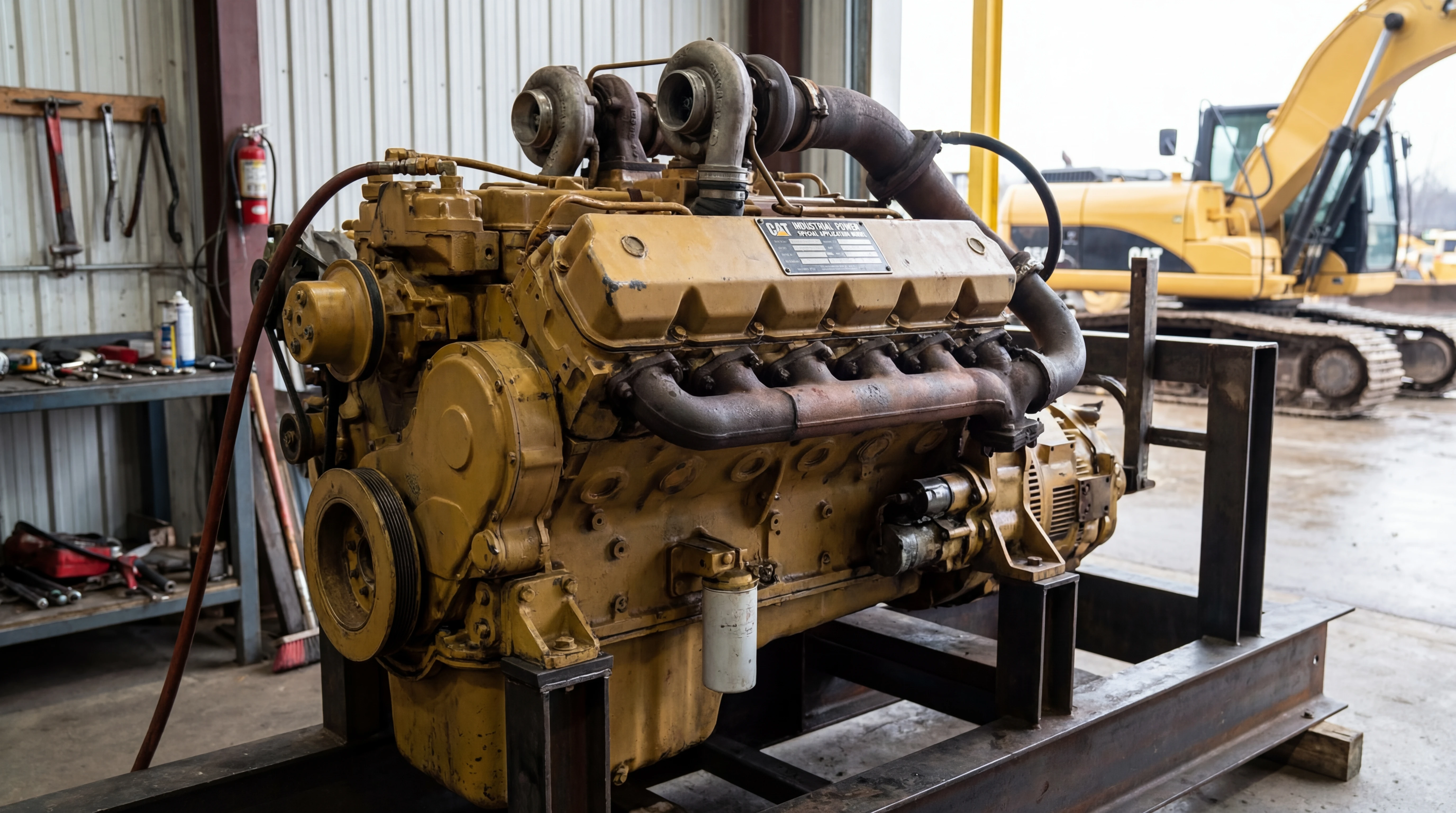 Дизельный двигатель спецтехники