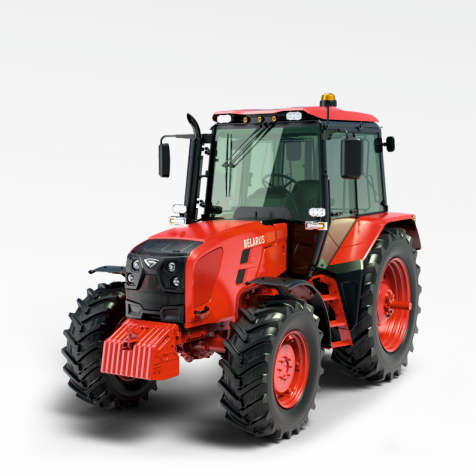 Трактор МТЗ Беларус в поле